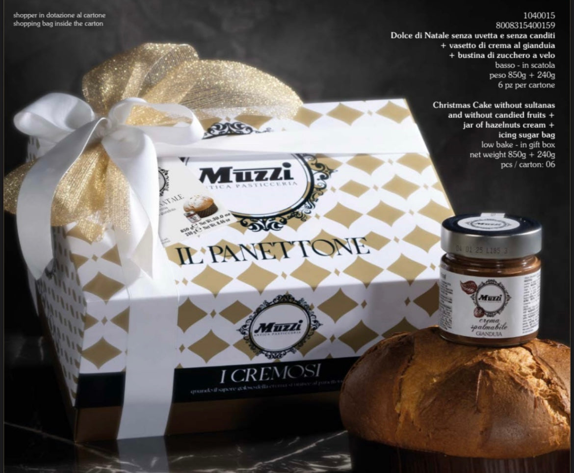 Pandorato 800GR & pâte à tartiner Gianduia 240GR