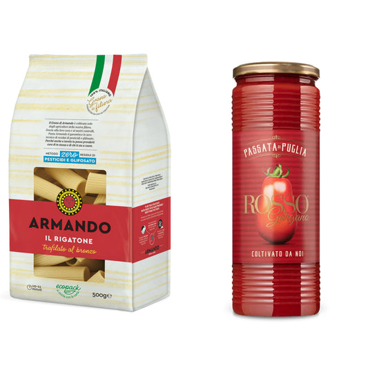 Il Rigatone 1KG + Passata RossoGargano 690GR