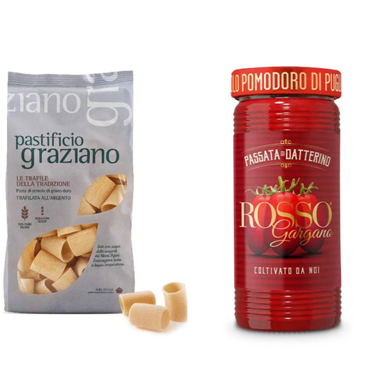 Mezzi Paccheri 500GR + Passata 290GR