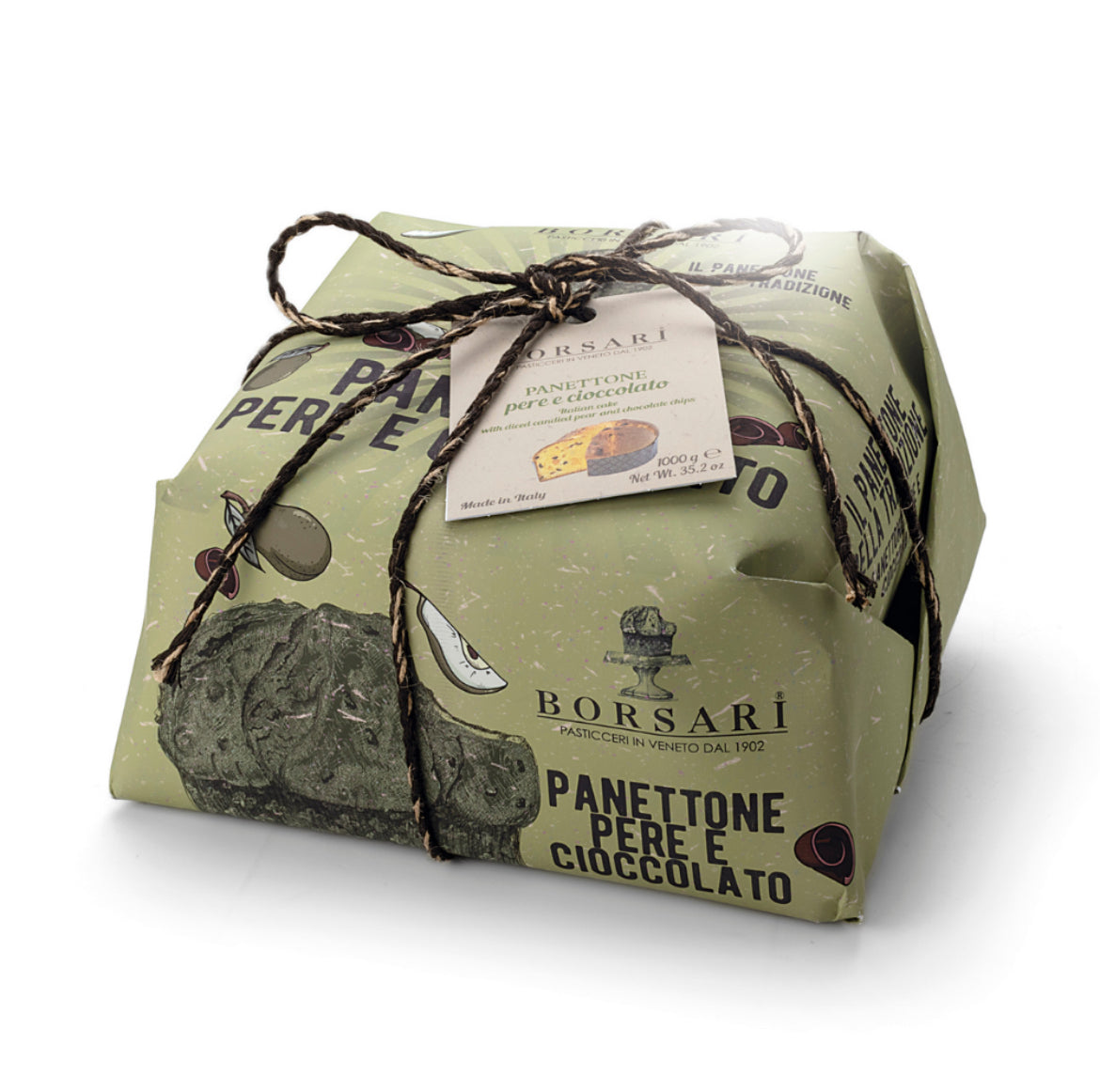 Panettone Poire-Chocolat 500GR-1KG