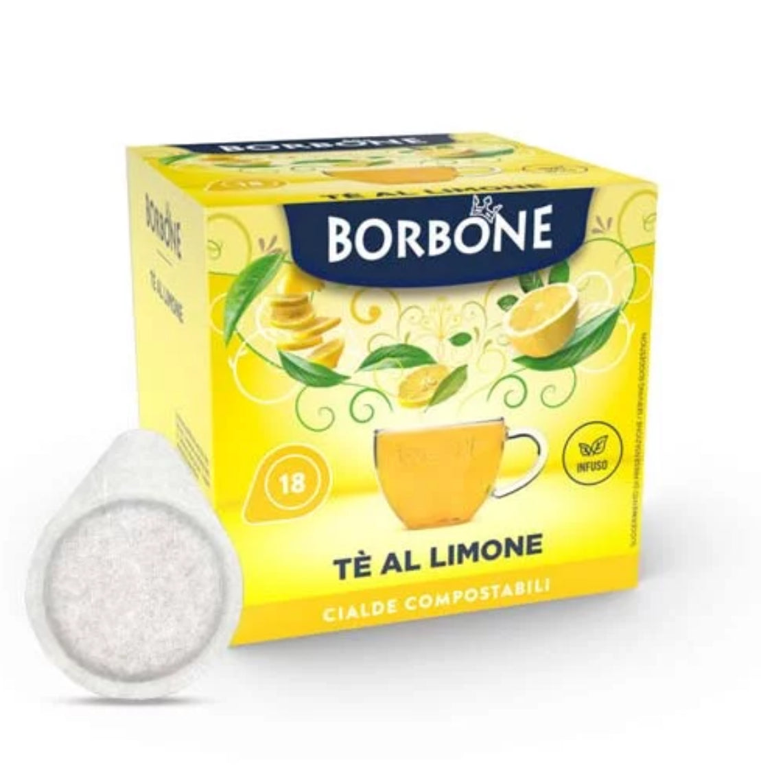 Borbone Thé au citron 18Cialde E.S.E