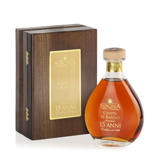Grappa di Barolo Riserva 15 ans - Sibona 0.5L