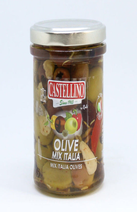 Mix d'olives dénoyautées - 180GR