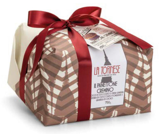 Panettone Cremino (Con 3 Cioccolati) 750GR