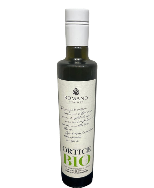 Olio di oliva “Ortice Biologico”.