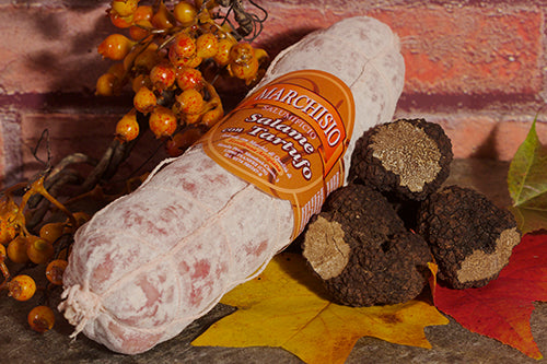 Salami à la truffe noire