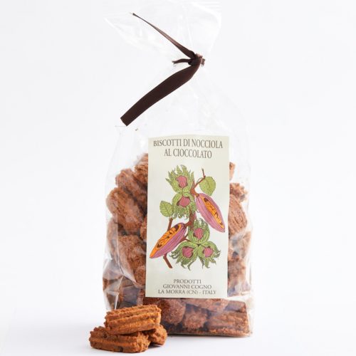 Biscuits pépites de chocolat et noisettes du Piémont IGP